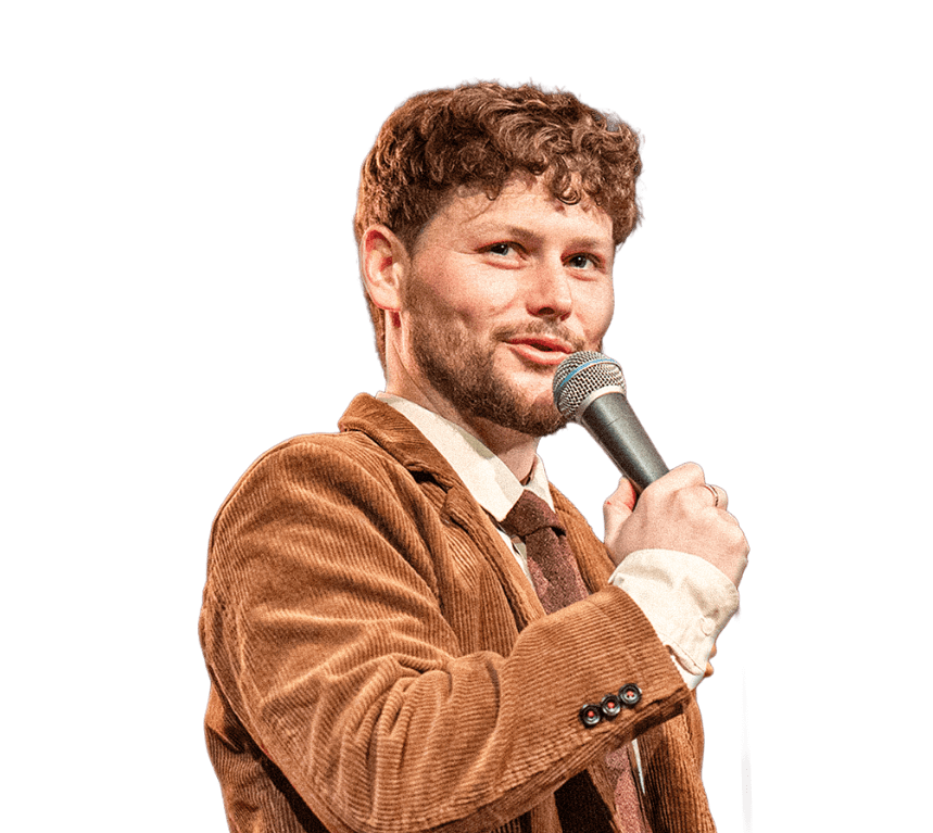 Headshot of Drew Lynch